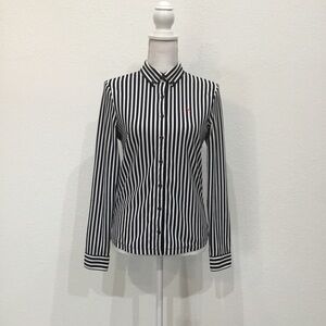 HAZZYS Golf Black and White Shirt Size 95